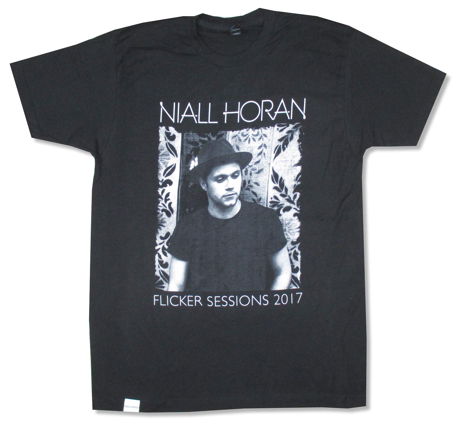 Niall Horan Flicker Sessions 2017 World Tour IRL-CA Black T Shirt
