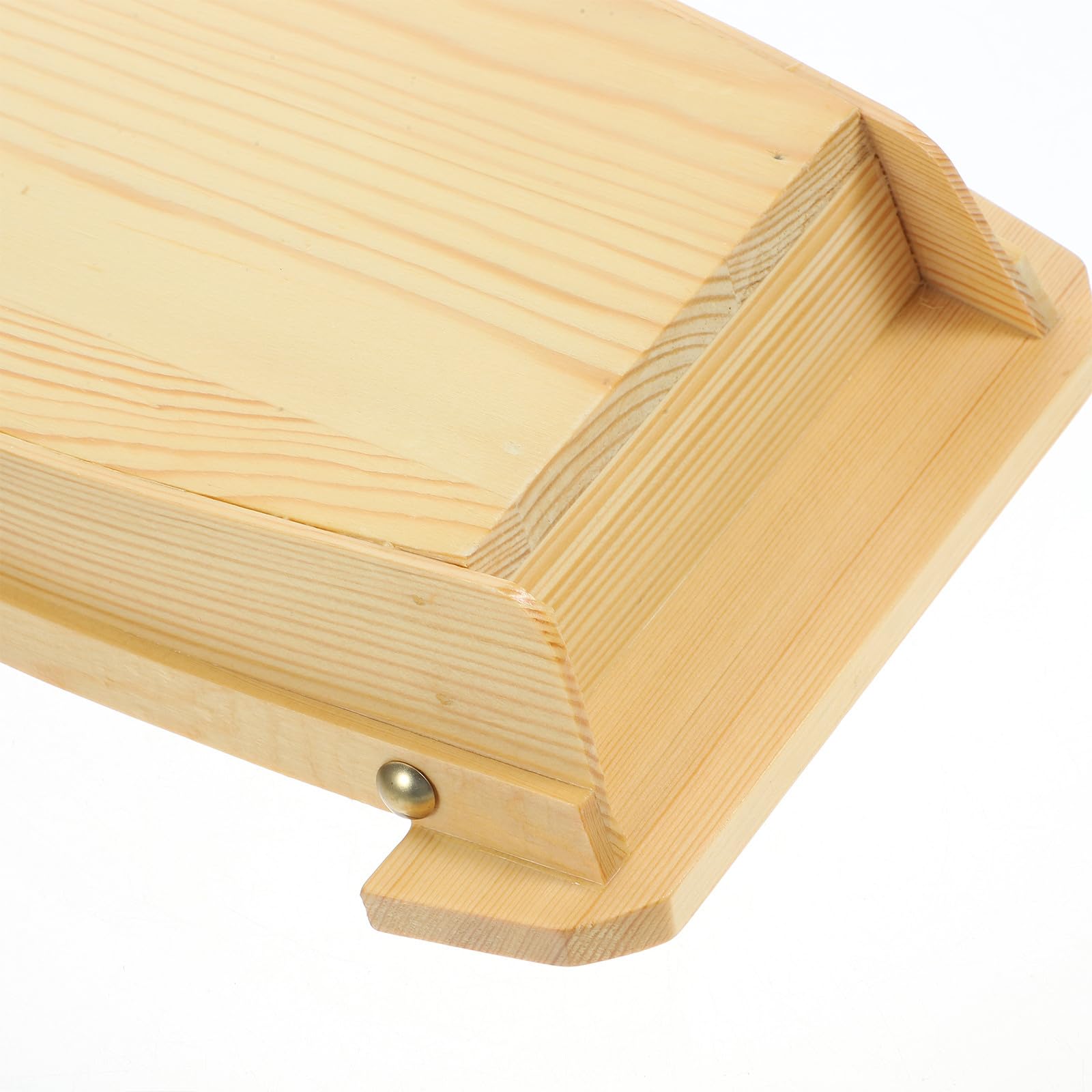 Abaodam Barco de Madera para Sushi Estilo Japonés Bandeja Decorativa Grande Plato Práctico para Servir Sashimi y Aperitivos Restaurante o Hogar