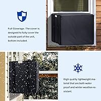 Vista 5 de KylinLucky - Funda protectora para aire acondicionado