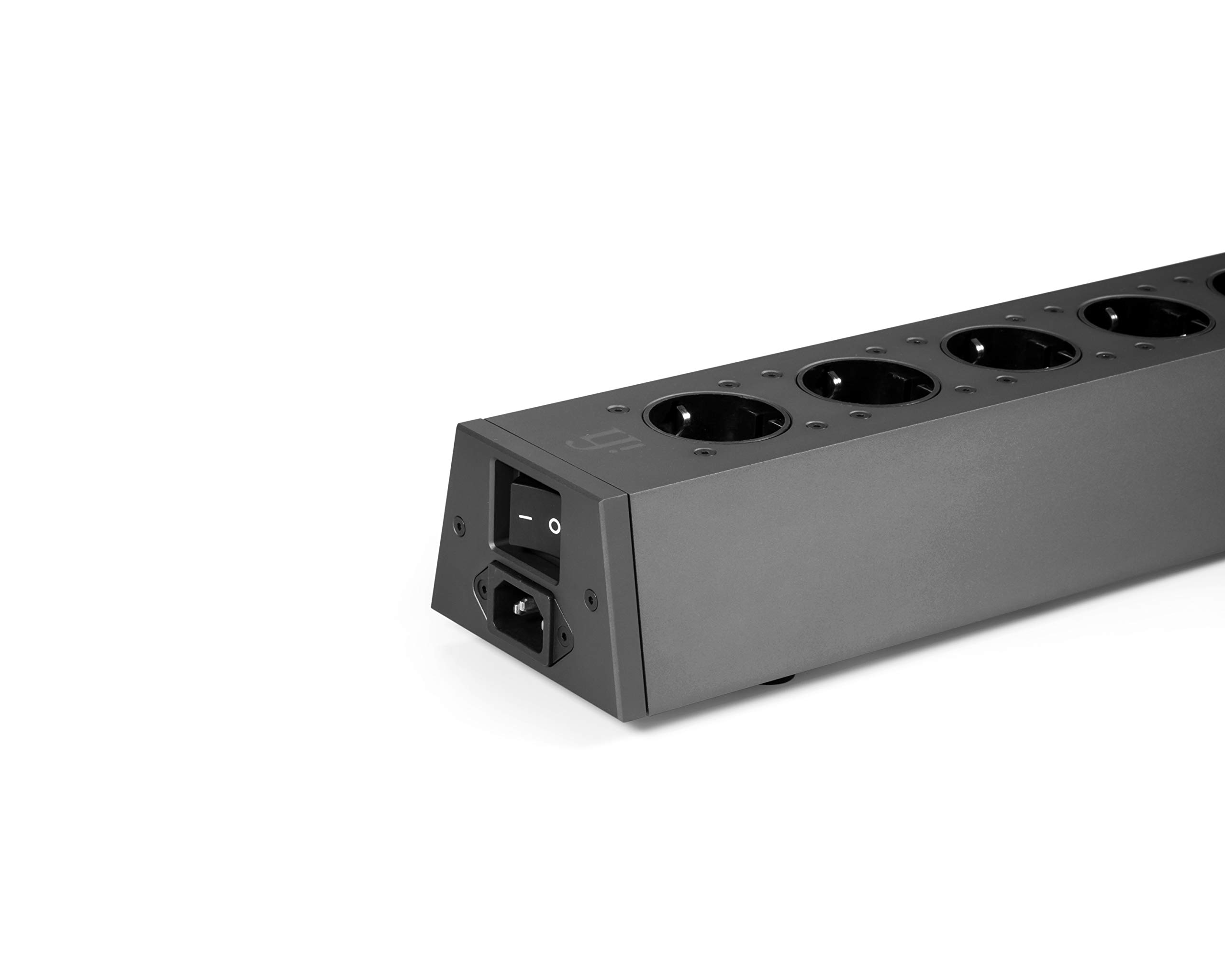 iFi PowerStation condizionatore attivo di rete/Ciabatta/Protegge contro le sovratensioni - Upgrade per l’impianto audio casalingo | Ciabatta elettrica e protezione da sovratensione per audio domestico, riduce il rumore e migliora la qualità del suono