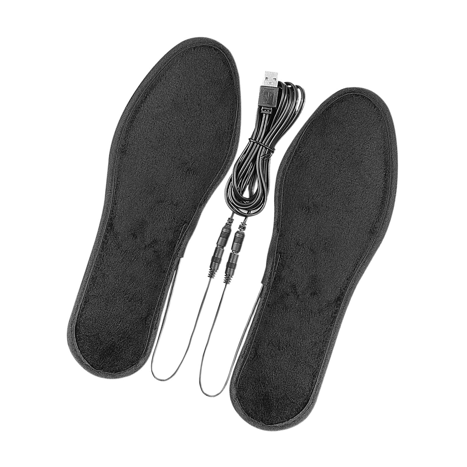 Soletta riscaldante elettrica, solette riscaldate ricaricabili | Soletta riscaldante tagliabile Cuscinetti scaldapiedi di varie dimensioni | Cuscinetto Riscaldante, Sottopiede Elettrico Scal