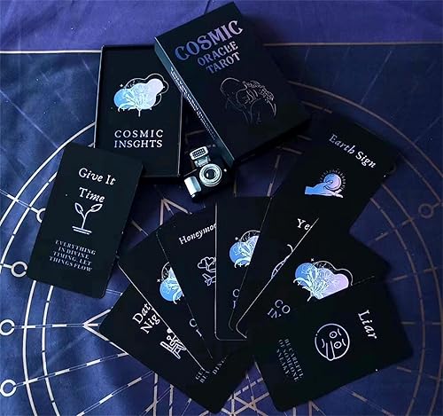 Miniatura 9 de Han Yu Bowen Cartas de oráculo de amor, cartas de tarot para principiantes, cartas de tarot de llama gemela, cartas de Oracle mazos con significados