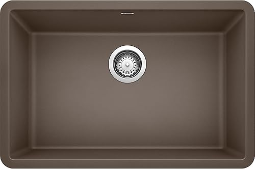 Vista 5 de BLANCO, 522429 PRECIS SILGRANIT - Fregadero de cocina de un solo tazón blanco