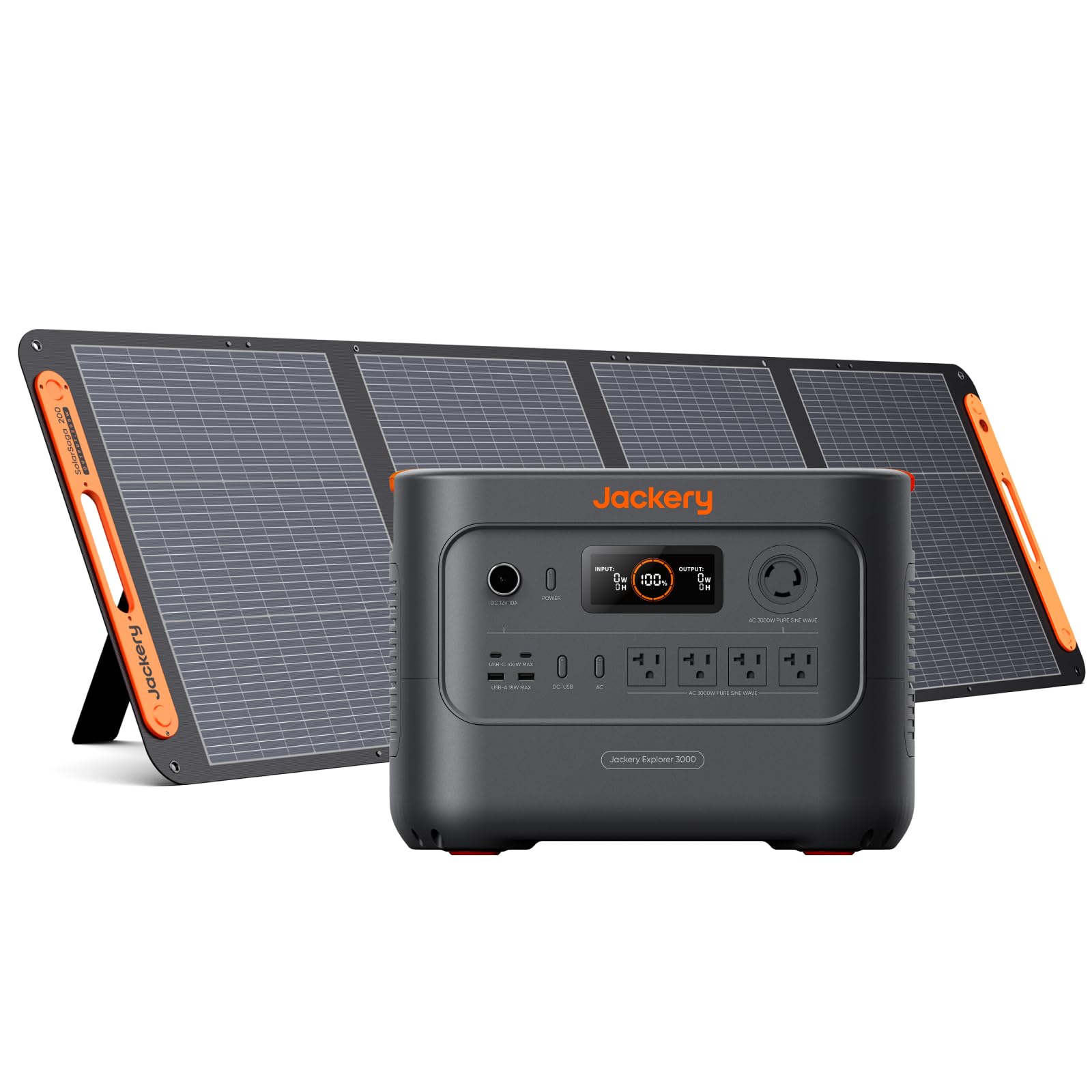 Amazon.co.jp: Jackery Solar Generator 3000 New 3072Wh ポータブル 