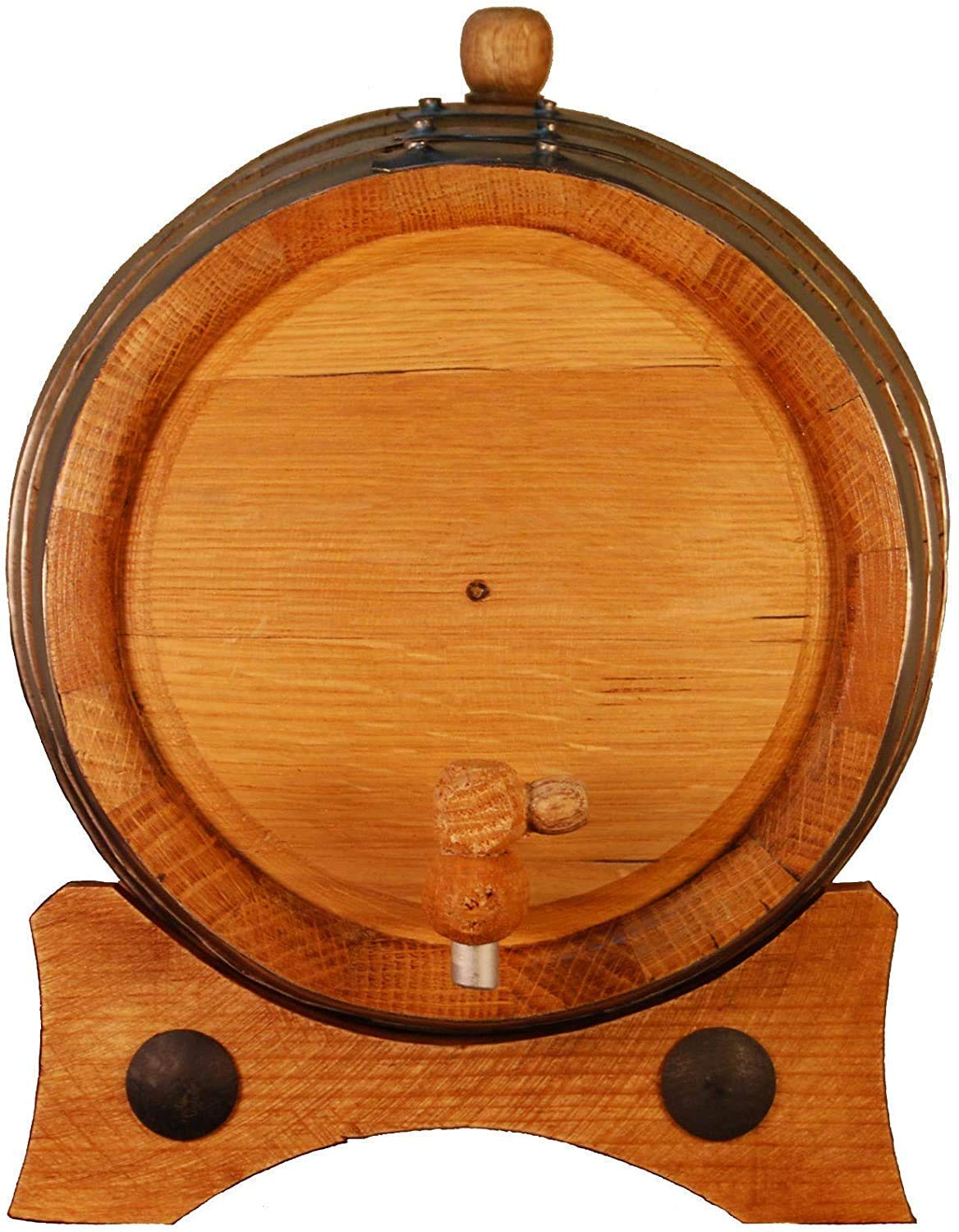 Spaniard Barrels & Coopers Barilotto fatto a mano in rovere americano, 5 litri