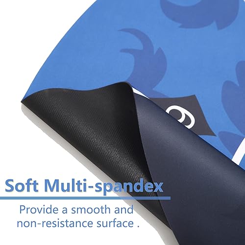 Miniatura 5 de Alfombrilla de póquer profesional de 70 pulgadas x 35 pulgadas, 8 jugadores de goma portátil Texas Hold'em Poker con bolsa de transporte para jugar