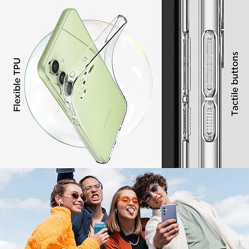Miniatura 7 de Spigen Cristal líquido diseñado para Galaxy A54 5G Case (2023) - Cristal transparente