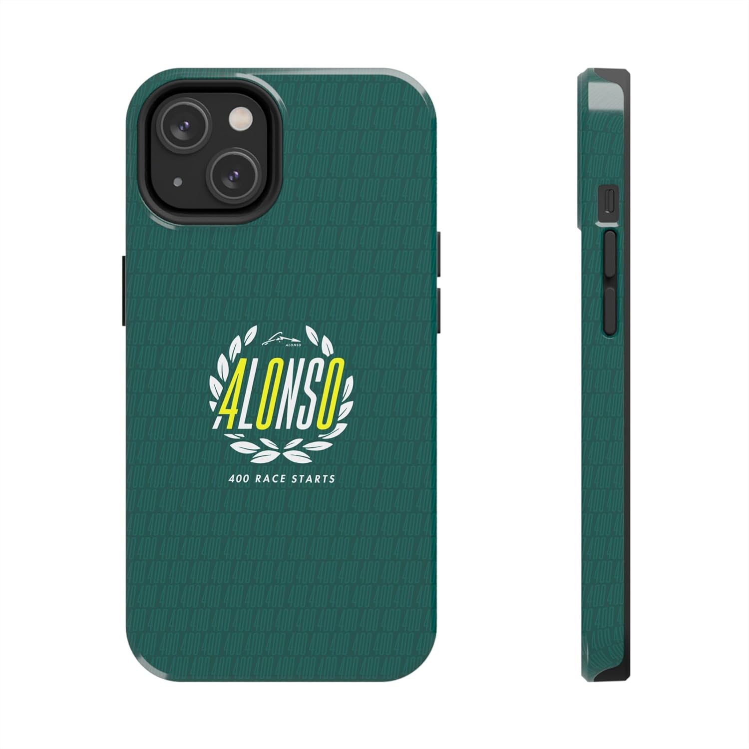 Tough Phone Case FA ALO 400 Formula Racing Races Compatible with All iPhone 16 15 14 13 12 11 X Series and S Series