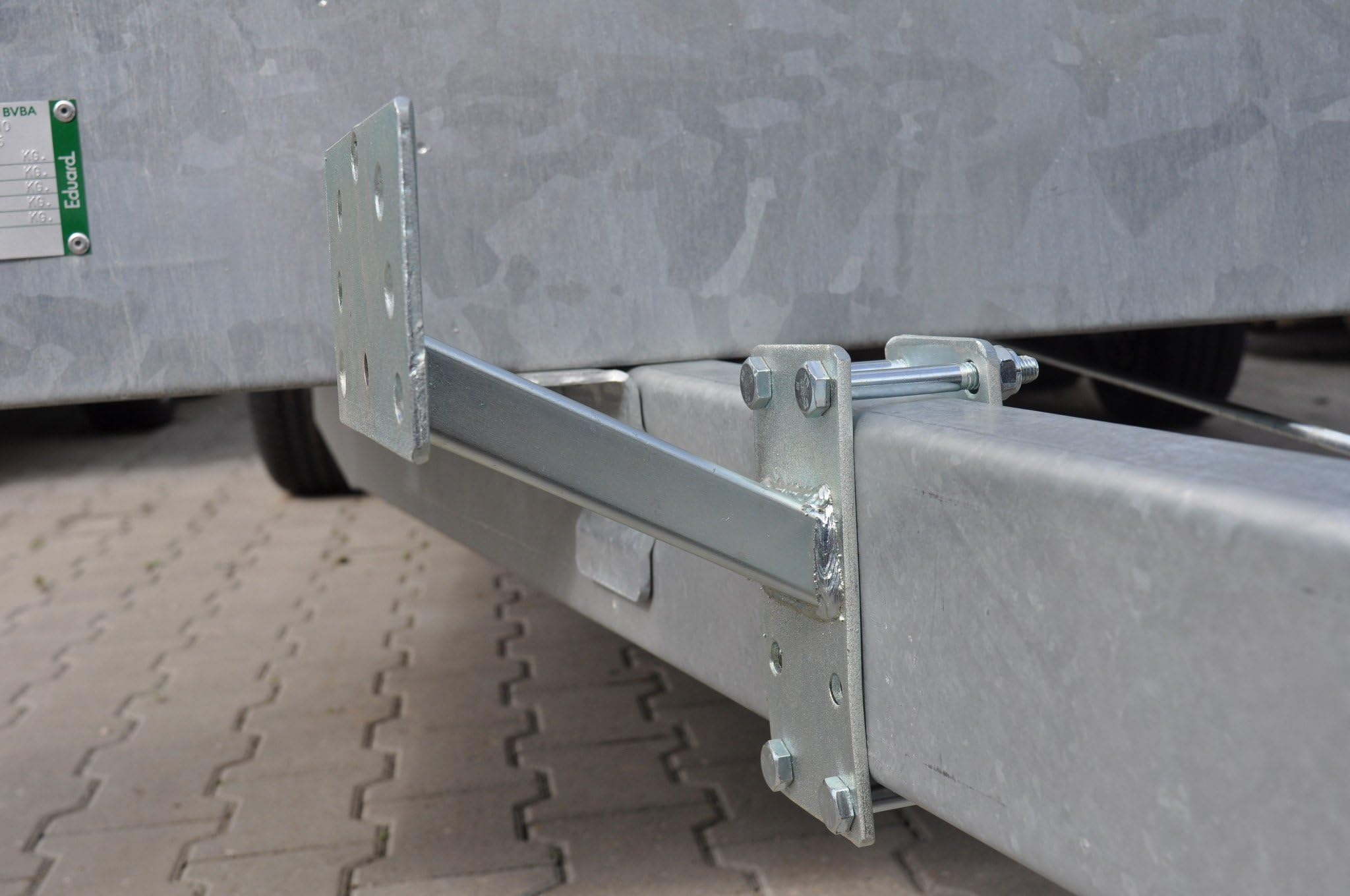 AWD Support de Roue de Secours pour Montage sur Barre d'attelage - Universel