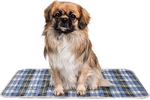 Miniatura 6 de Almohadillas antideslizantes acolchadas lavables y reutilizables para cama de incontinencia, 34 x 36 pulgadas (paquete de 2), sábanas impermeables y