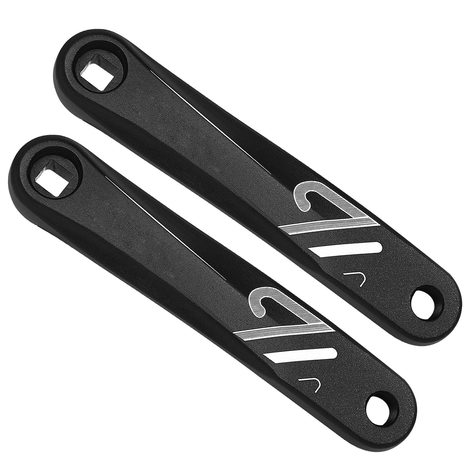 Pedivella sinistra per biciclette, quadrata/rombo/scanalature, manovella per bici elettrica in lega di alluminio, facile da usare