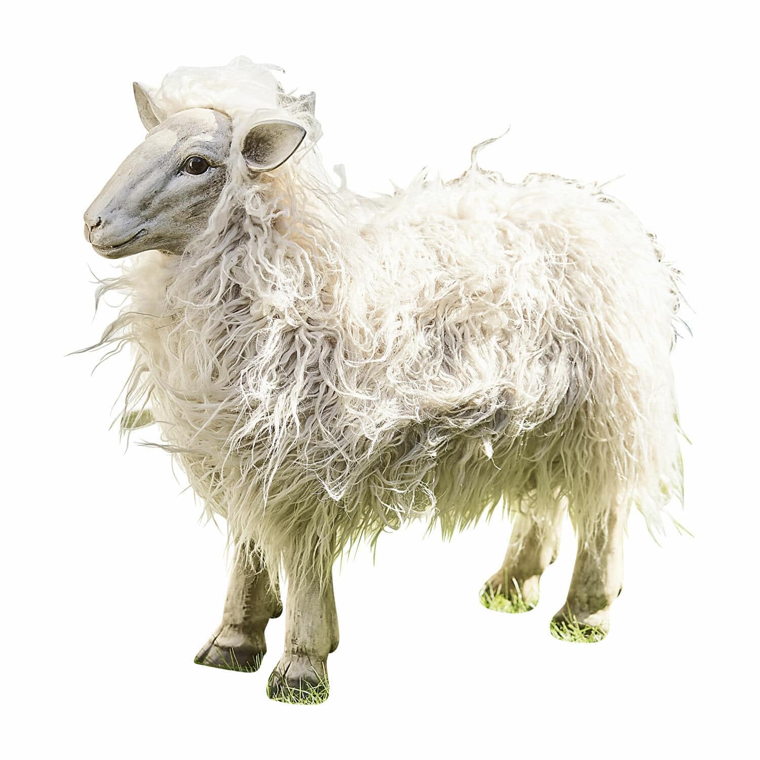 Loberon Deko-Schaf Justin, beige