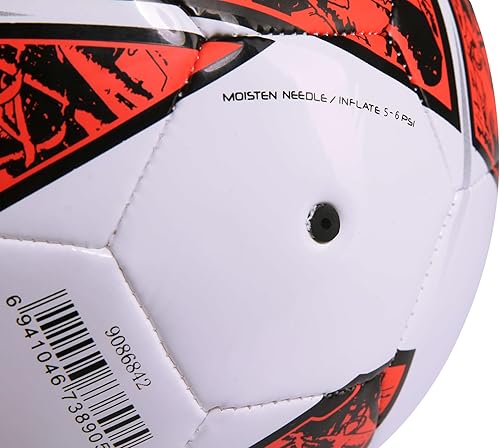 Miniatura 6 de KELME Balón de Fútbol Sala - Pelota de Futbol Sala Indoor (Blanco/Naranja, 4)
