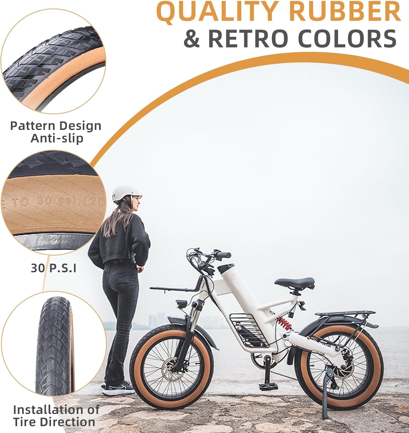 26 x Inch Fat Tire Set with Inner Tube:Heavy Hungary Ubuy