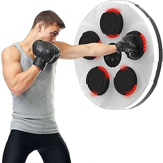 WTHOME Music Boxing Machine - Smart Boxing Equipment, Wall Mounted Boxing Machine for Home Exercise Boxing Training Stress Release, Boxing Training Punching Equipment
