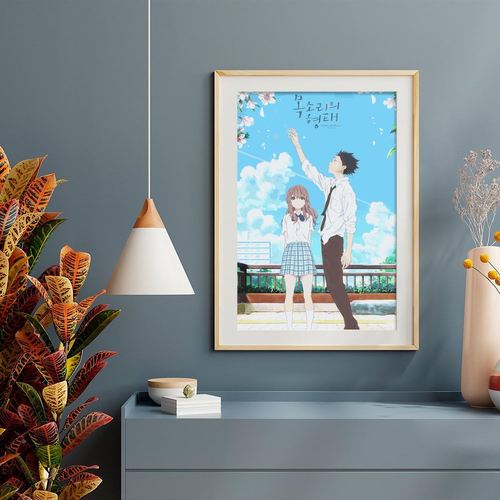 Amazon.co.jp: 聲の形ポスター壁絵アートポスターインテリアポスター
