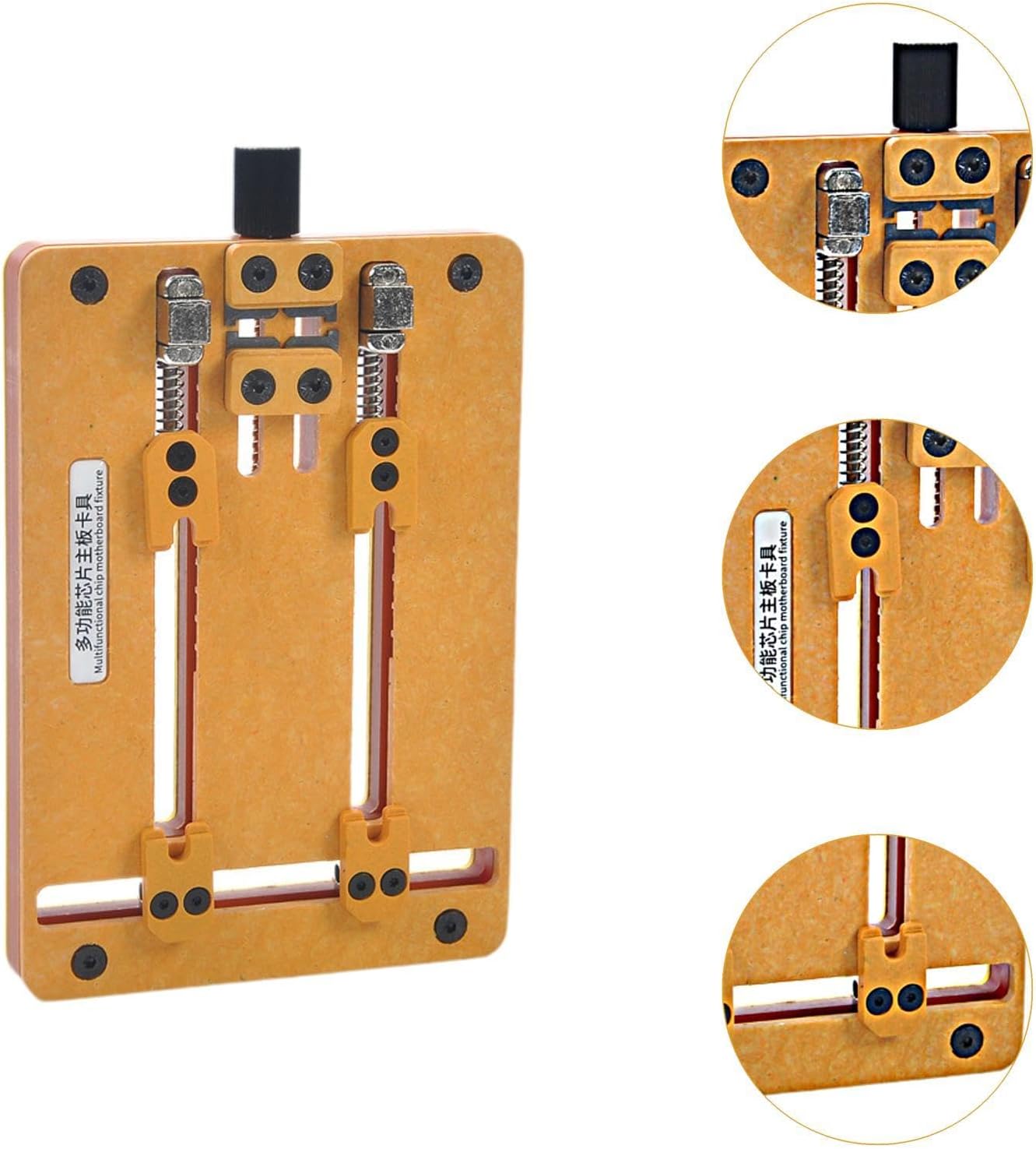 Phone Repair Fixture, Circuit Board Holder, Maintenance Motherboard Repair Soldering Jig Multifunctional Metal Fastener