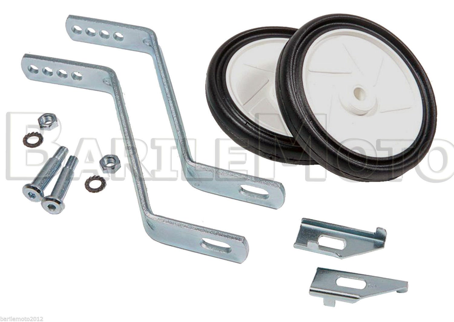 RMS Coppia STABILIZZATORI - ROTELLE - Guide UNIVERSALI Bici Bimbo/A 16" - 20"