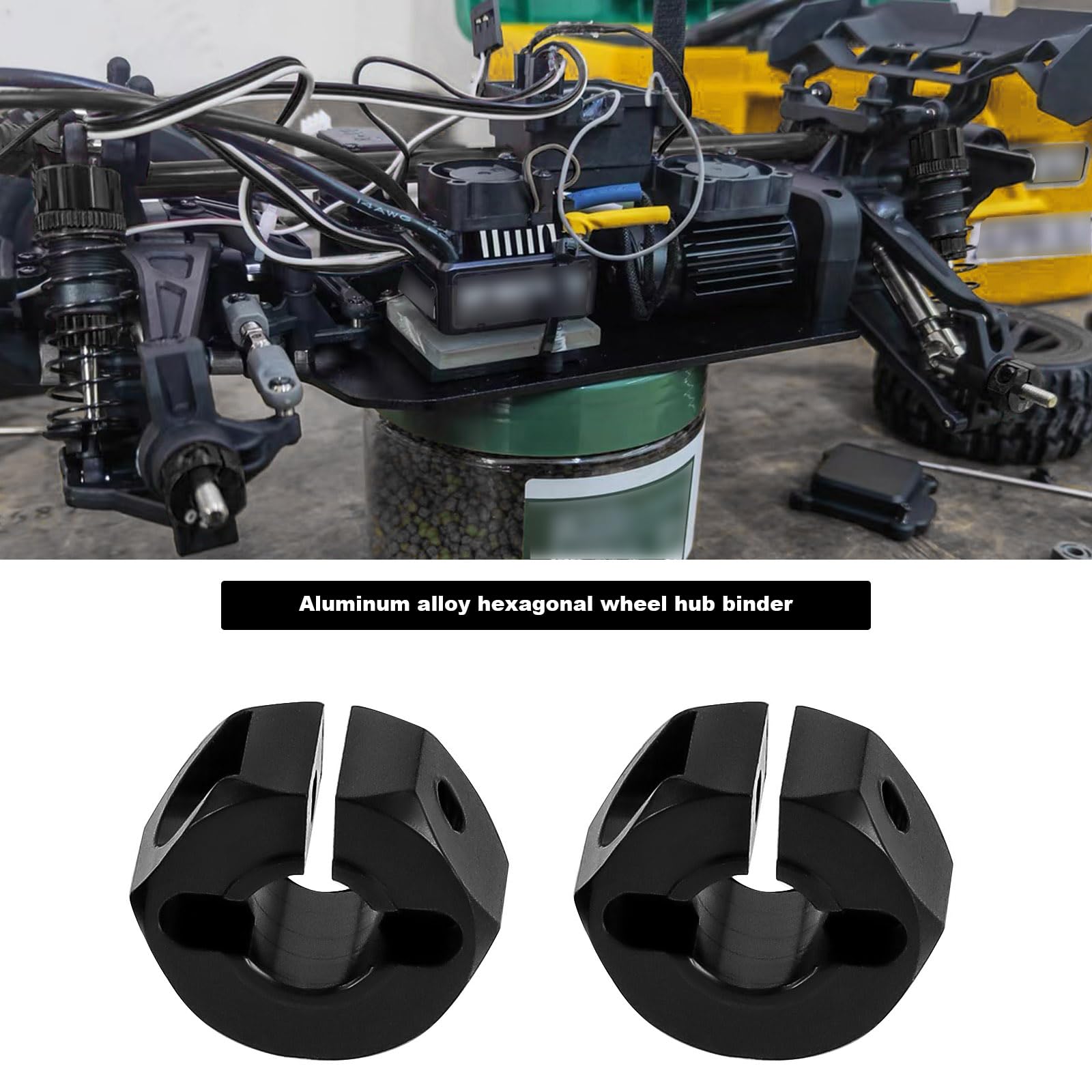 Adattatore Per Mozzo Ruota Esagonale Da 12 Mm, Estensione Da 15 Mm, 4