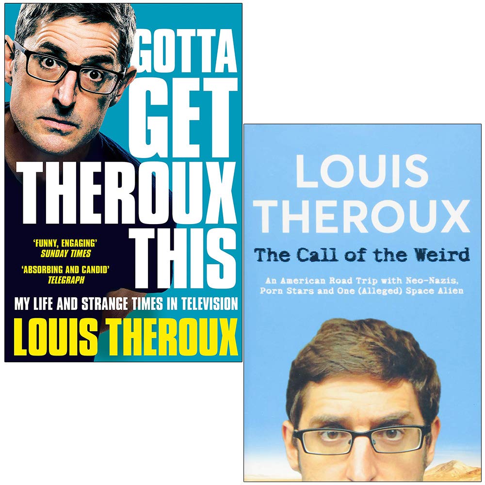 Louis Theroux 2 Books Set pack de deux livres biographie et journalisme
