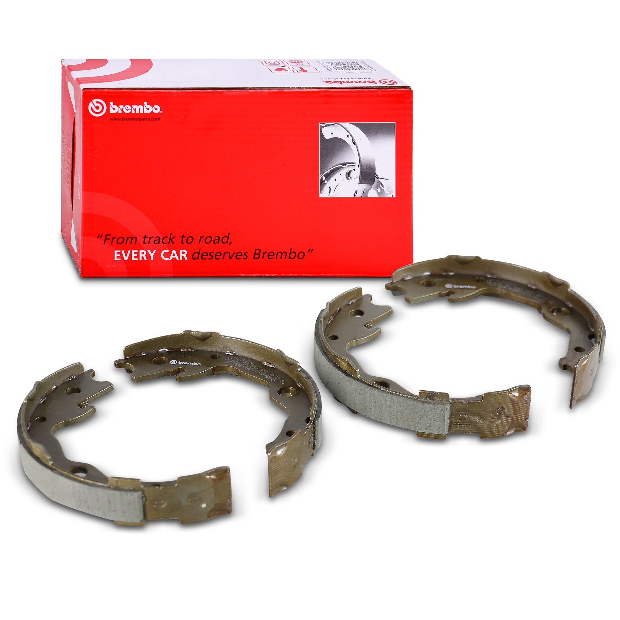 Brembo S56545 - Mâchoires pour Frein de Parking | Compatible avec: NISSAN CUBE, JUKE, QASHQAI / QASHQAI +2 I, QASHQAI II SUV, X-TRAIL II, RENAULT KOLEOS I, TOYOTA RAV 4 III
