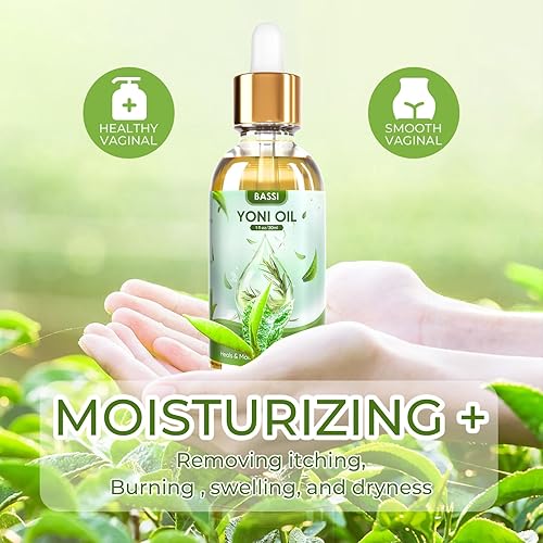Miniatura 5 de BASSI Aceite de Yoni Orgánico Femenino Hidratante Vaginal para la Humedad  Balance de Ph para Mujeres  Desodorante Femenino  Elimina el Olor con