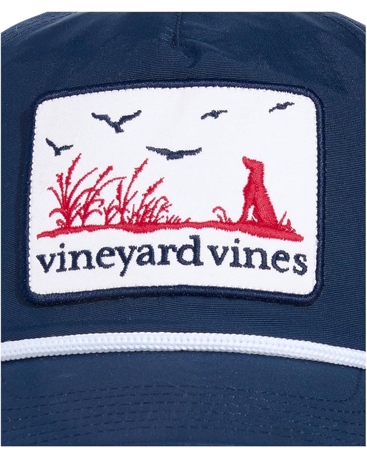 Vineyard Vines Hunting Dog Silo 5-panel Hat - Back View
