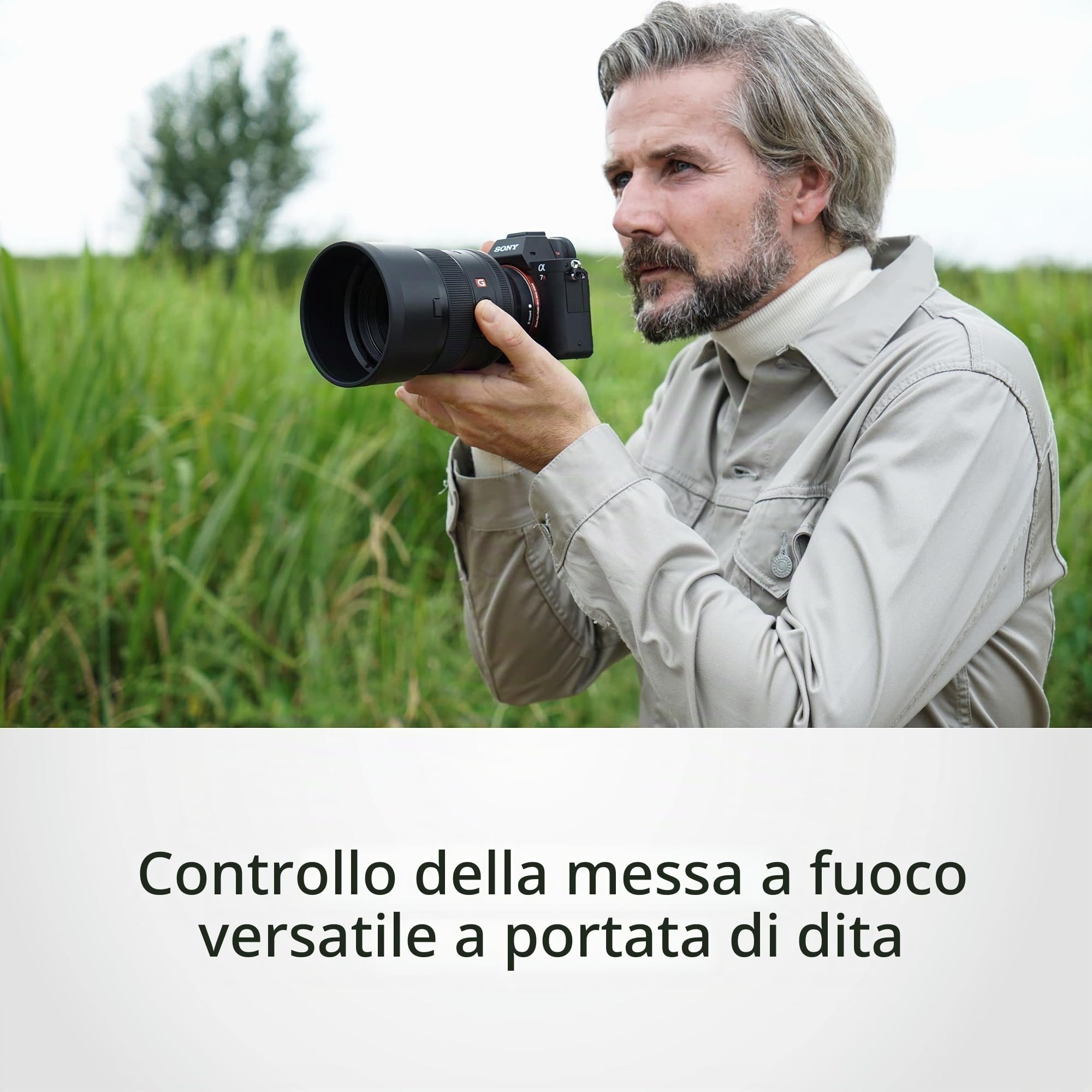 Sony FE 85mm f/1.4 GM Obiettivo a Focale Fissa, Full-Frame, SEL85F14GM