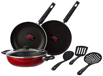 Butterfly Rapid Non Stick Cookware 7pcs Set Induction Base