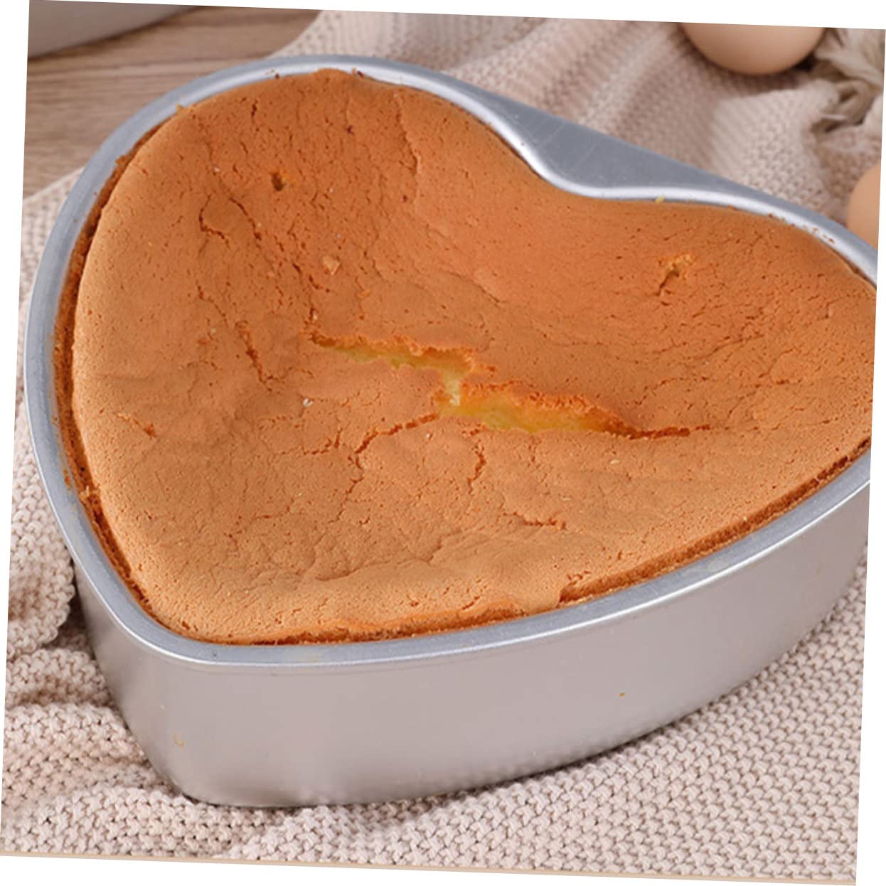 Moldes Para Pasteles Corazón 15 Cm Aleación De Aluminio Fondo Desmontable Antiadherente Utensilios Repostería Para Hornear 2 Unidades Hogar Fiestas