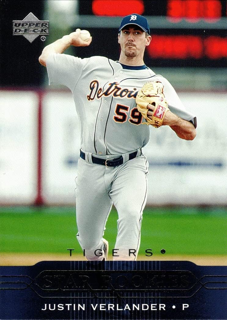 2005 Upper Deck Baseball #430 Justin Verlander Rookie Card