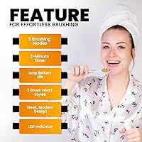 Vista 5 de Cepillo de dientes eléctrico Brio SmartClean Sonic