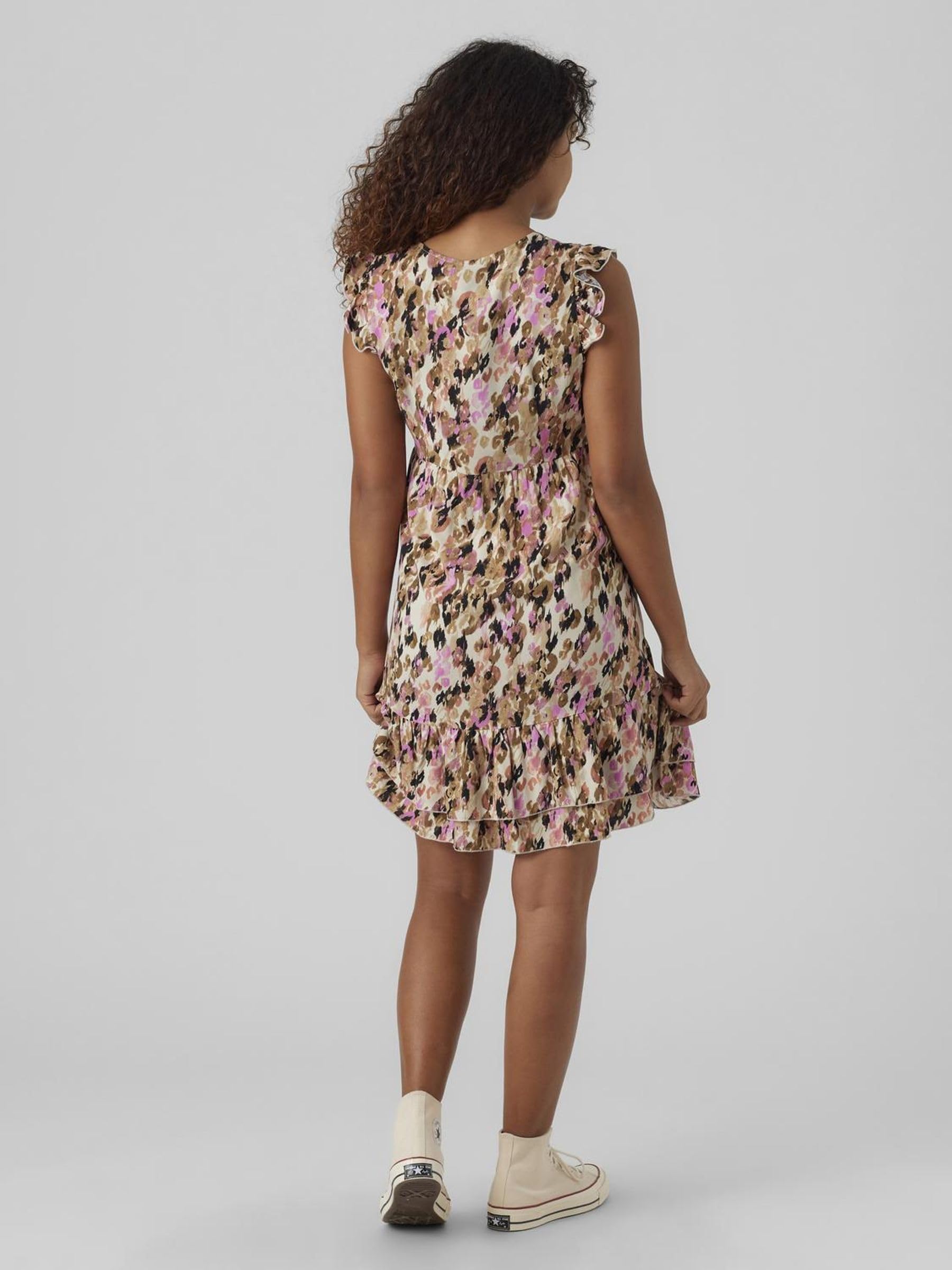 VERO MODA Abito da donna VMMEASY SL FRL Short Dress R1 WVN GA