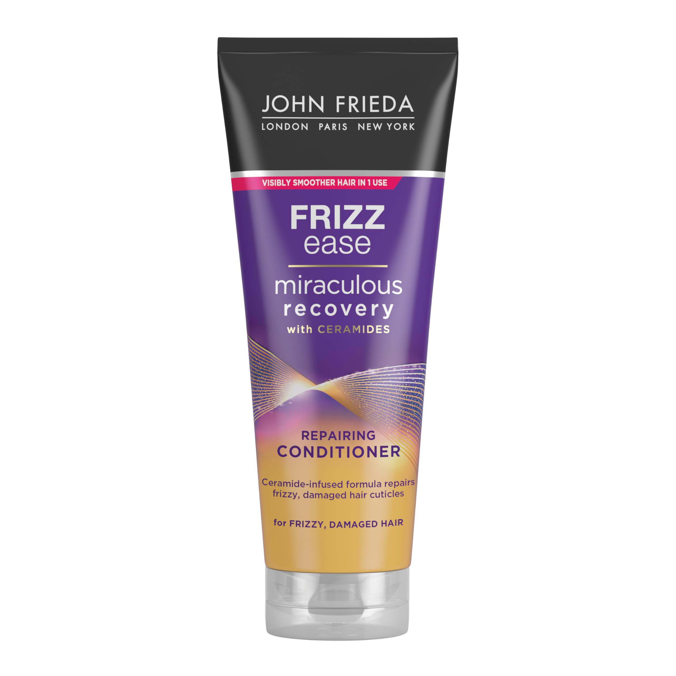 John Frieda Frizz Ease Miraculous Recovery Conditioner voor Pluizig Haar - 250 Milliliter - Herstelt Droog, Beschadigd en Pluizig Haar