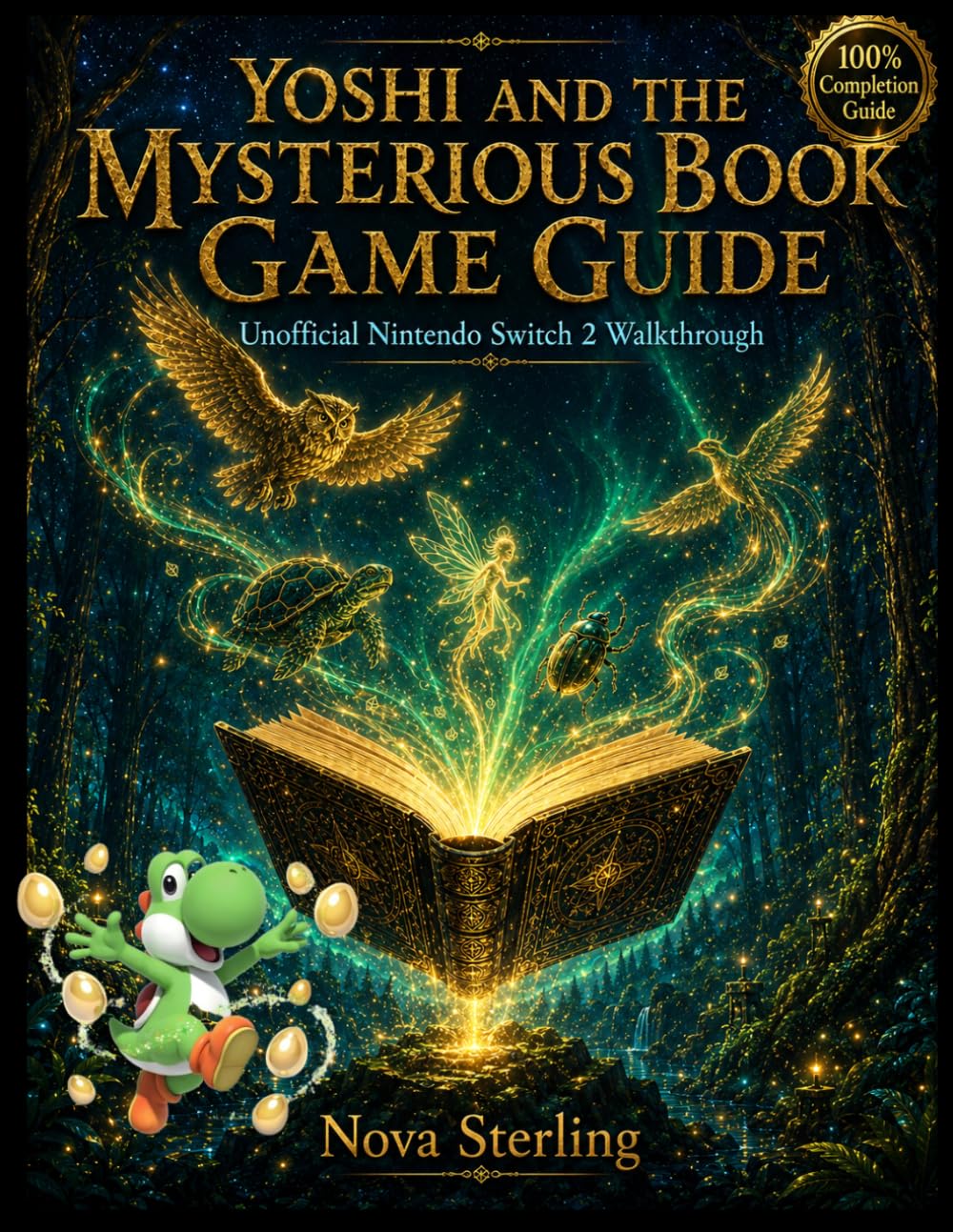 Yoshi And The Mysterious Book Game Guide: Unofficial Nintendo Switch 2 Walkthrough: Complete World Guide, Smiley Flower Locations, Creature ... Hidden Secrets and 100% Completion Roadmap
