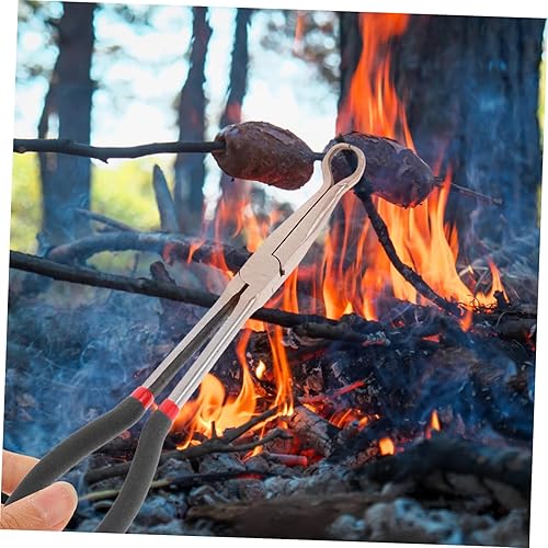 Miniatura 4 de Housoutil Alicates extendidos de 11 pulgadas que reparan curvas dentadas cónicas para áreas de difícil acceso