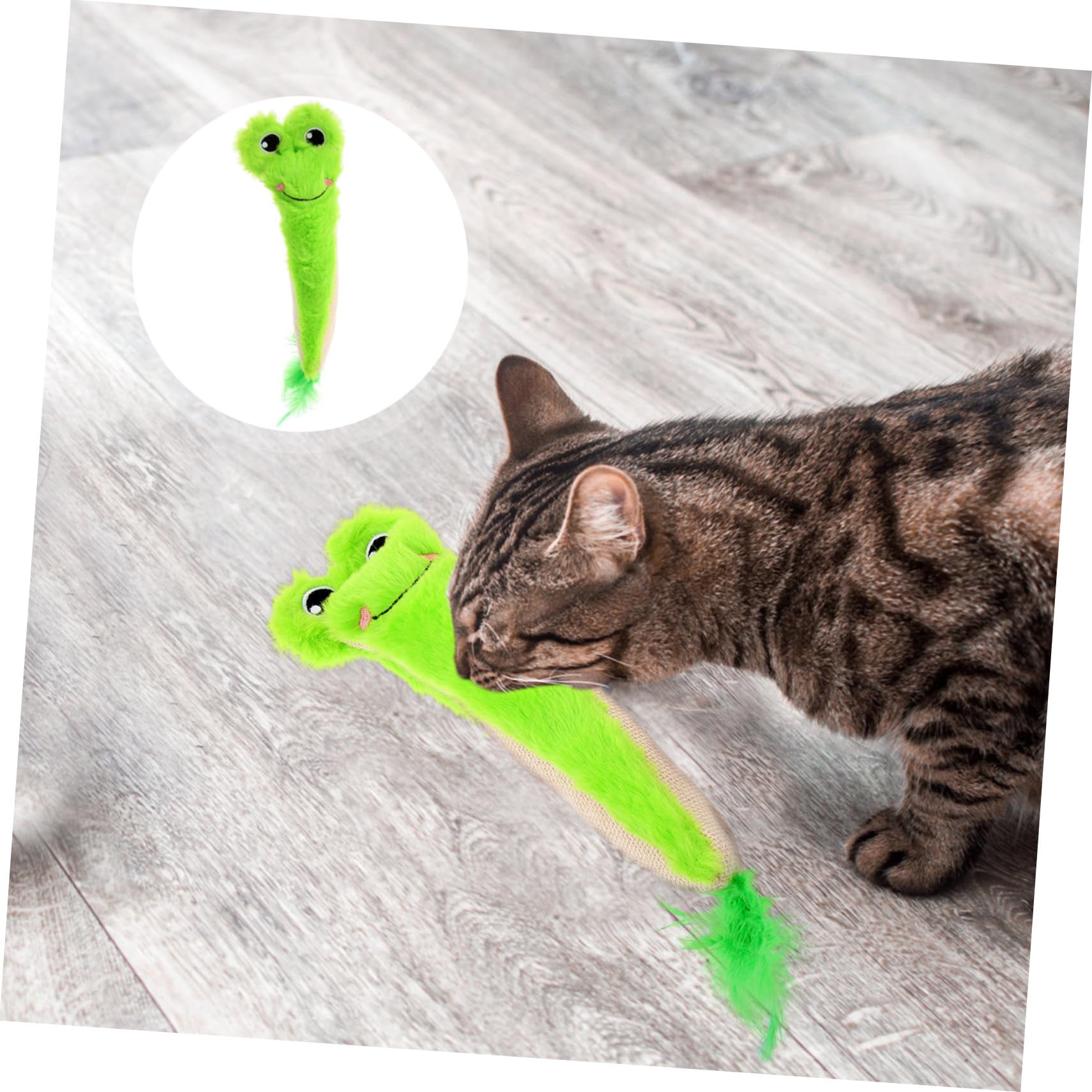 Beavorty Jouets pour Chats Souris en Peluche Douce Et Papier Froissé Jouet Interactif pour La Santé Bucco-