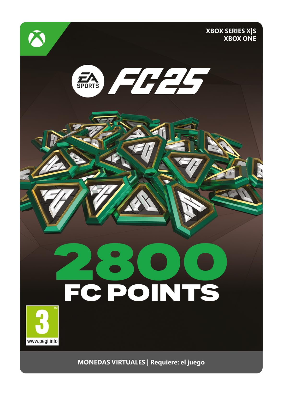 EA SPORTS FC 25 2800 Ultimate Team Points | Xbox One/Series X|S - Download Code