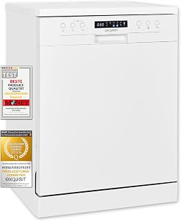 Exquisit GSP9414-030D Geschirrspüler Freistehend - Spülmaschine 60 cm