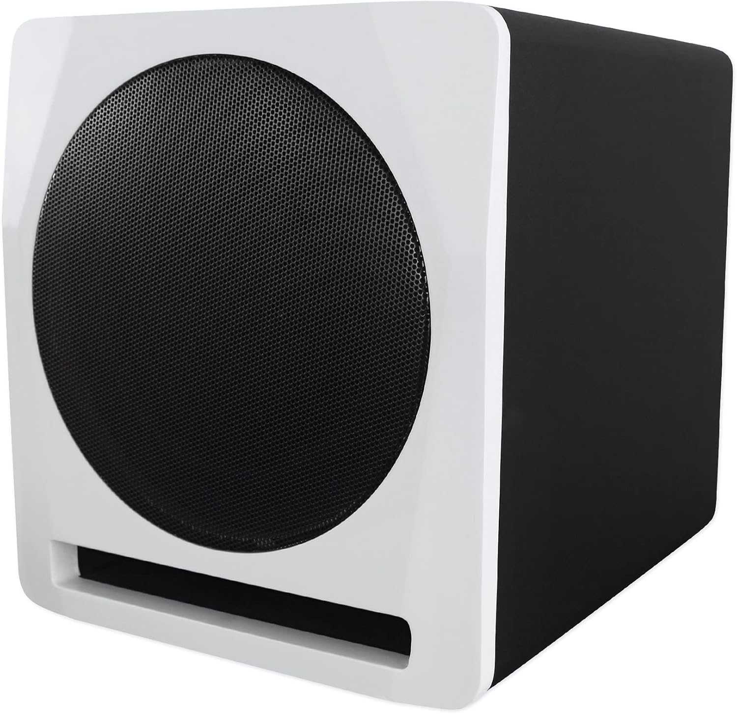 Rockville 2 APM6W 6.5" Powered Studio Monitors+Active 10" Subwoofer+Stands+Pads