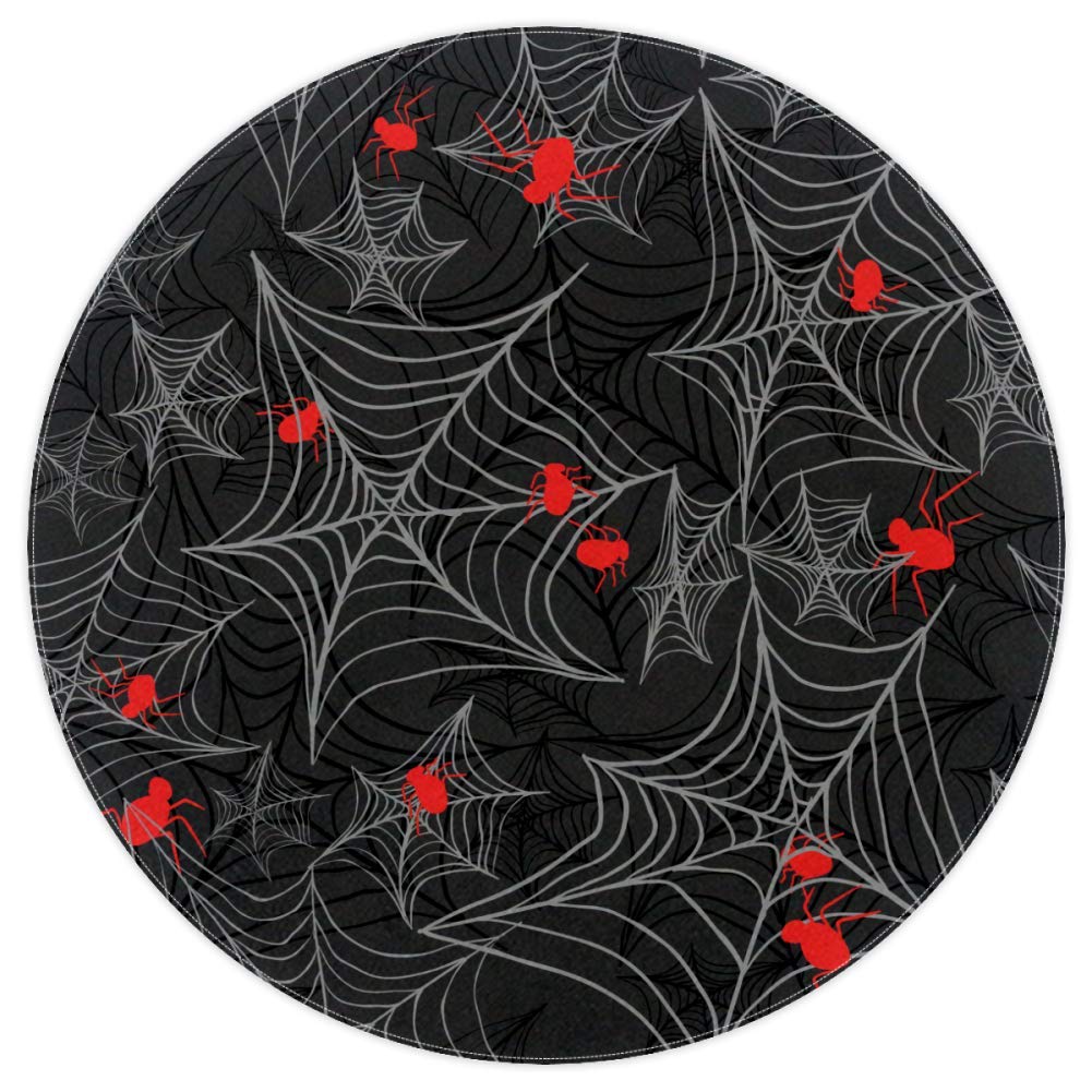 Tapis antidérapant multicolore en polyester doux de 160cm