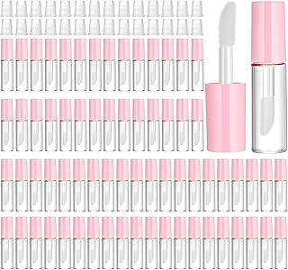 100 tubos de brillo de labios transparentes d...