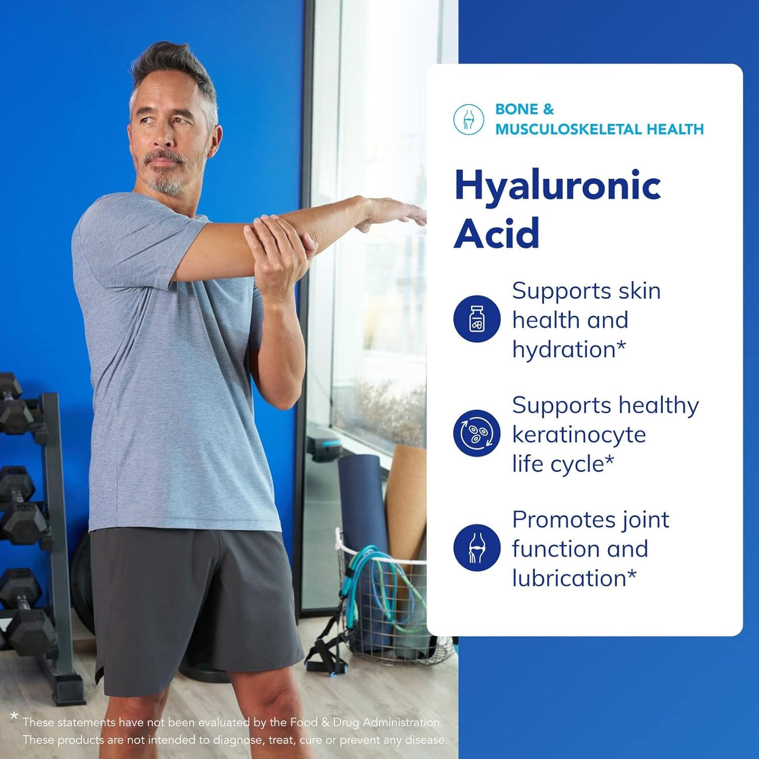Pure Encapsulations Hyaluronic Acid - for Skin Hydration, Joint Lubrication & Joint Health* - Effective Absorption - Gluten Free - Vegan & Non-GMO - 60 Capsules - Image 3