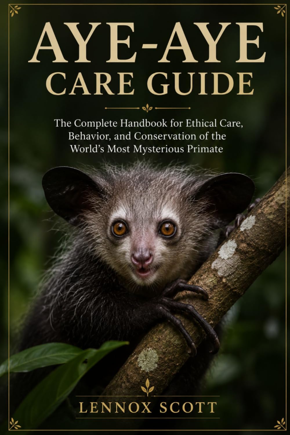 AYE-AYE CARE GUIDE: The Complete Handbook for Ethical Care, Behavior, and Conservation of the World’s Most Mysterious Primate