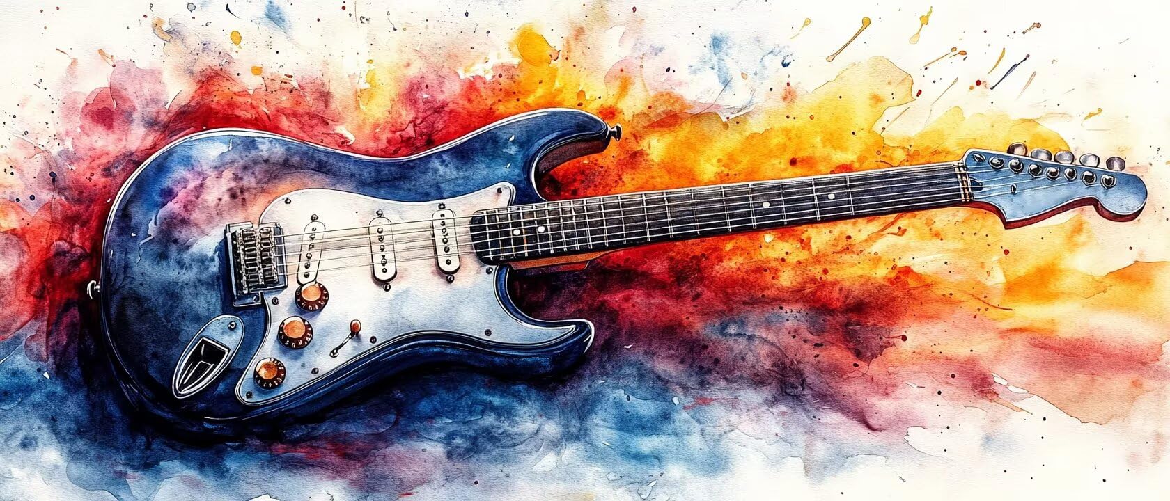 Chitarra 5D Diamond Painting, Colore DIY Diamond Painting Kit Completo, DIY Pittura a Diamante, Diamantini Crystal Art Kit, 5D Dibujos con Diamantes, Regalo Primavera, Decorazioni Casa 160x70cm 7-1531