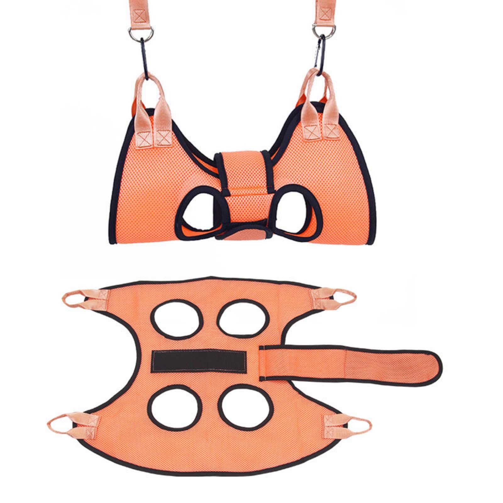 hängematte mit Gurten und Karabinern, Orange, Color to 6, S Empfohlen Bis 5 Kg