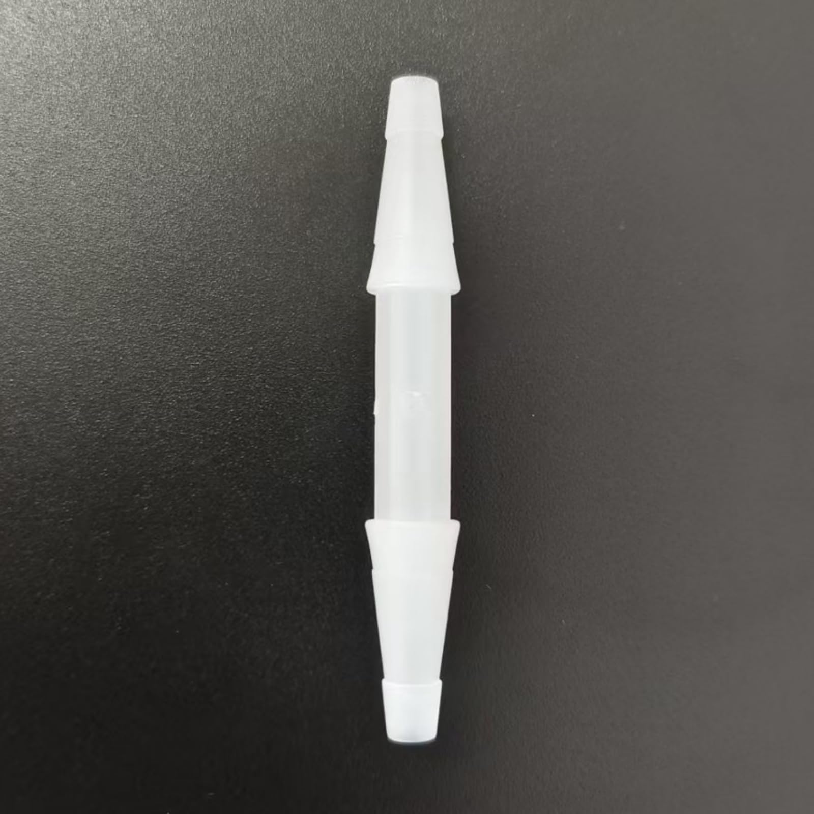 Paquete de 25 conectores de lengüeta for manguera de PP, accesorio recto igual for tubo de goma de PVC PU(5/32 Inch-4.0mm Extended)