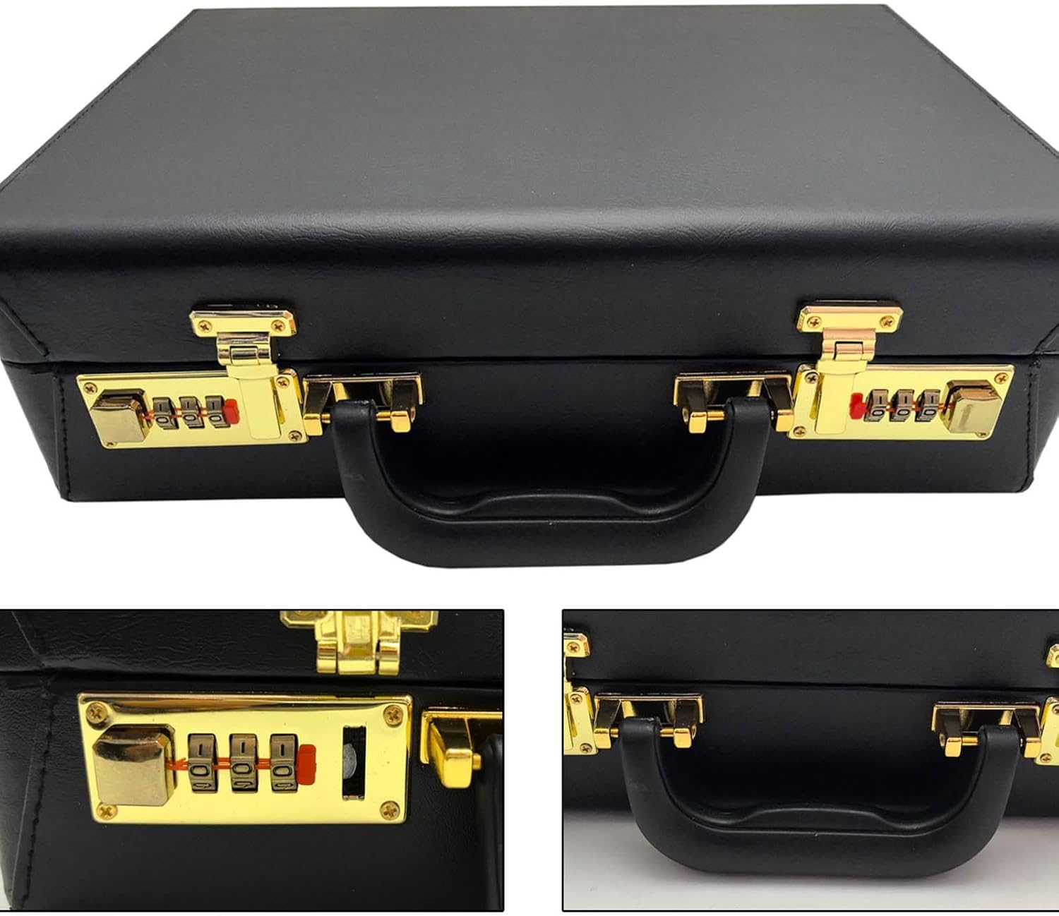 DYNWAVE BB Clarinet Case Suitcase Portable with Security Locks Protection Case Musical Instrument Accessory for Concert Stage Band