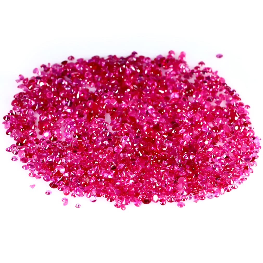 Rubis naturel rond 1.77 mm pour création de bijoux sur mesure - 4