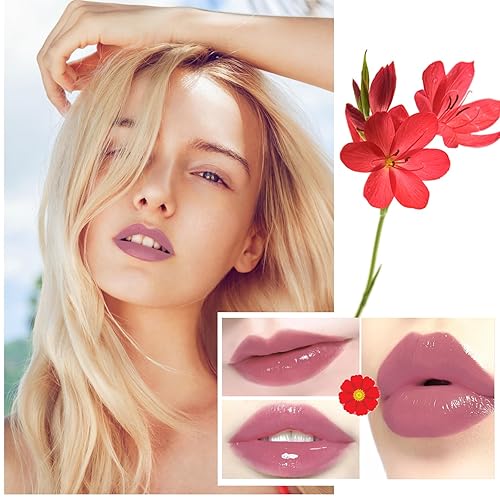 Miniatura 118 de 3 lápices labiales de aloe vera, bálsamo labial hidratante de larga duración, barra de labios nutritiva, lápiz labial, bálsamo labial, cambio